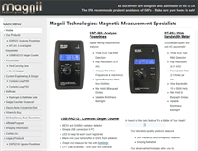 Tablet Screenshot of magnii.com